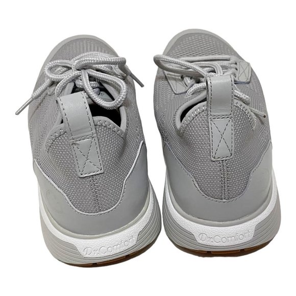 Dr. Comfort Podiatric Orthopedic Orthotic Professional Grey Jack Sneakers NEW - Picture 3 of 6